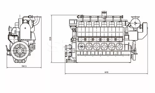ZICHAI Marine LC6250ZLC Engine DATASHEET