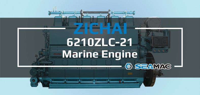 ZICHAI Marine Engine 6210ZLC Series 6210ZLC-21 Video