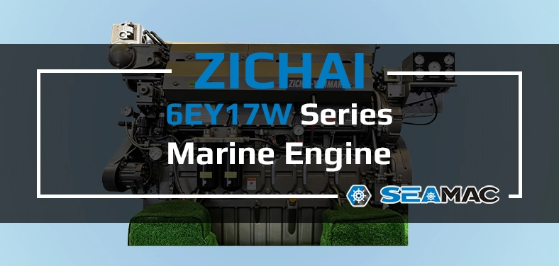 ZICHAI Marine Engine 6EY17W Series Video
