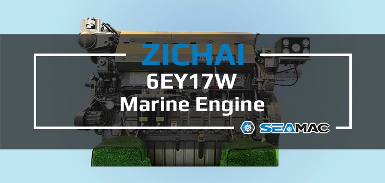 ZICHAI Marine Engine 6EY17W Series 6EY17W Video