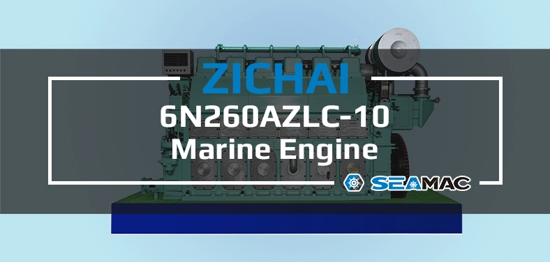 ZICHAI Marine Engine 6N260AZLC Series 6N260AZLC-10 Video