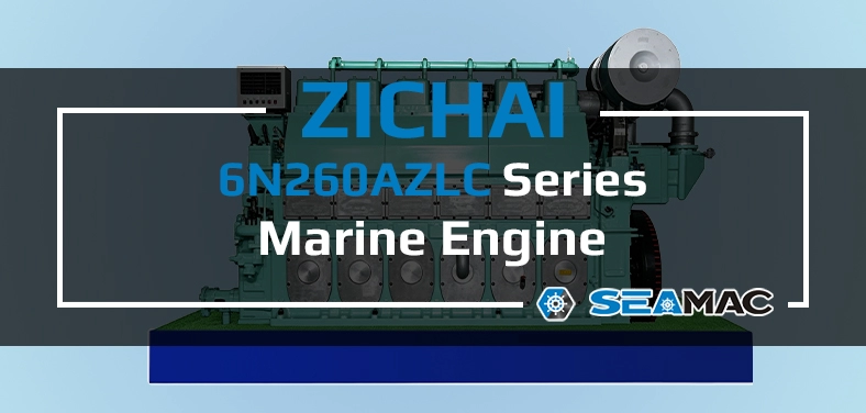 ZICHAI Marine Engine 6N260AZLC Series Video