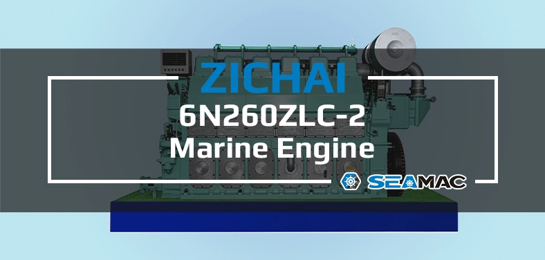 ZICHAI Marine Engine 6N260ZLC Series 6N260ZLC-2 Video