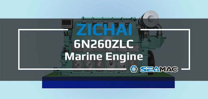 ZICHAI Marine Engine 6N260ZLC Series 6N260ZLC Video