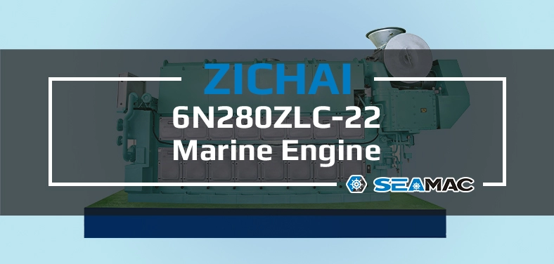 ZICHAI Marine Engine 6N280ZLC Series 6N280ZLC-22 Video