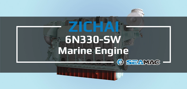 ZICHAI Marine Engine 6N330 Series 6N330-SW Video