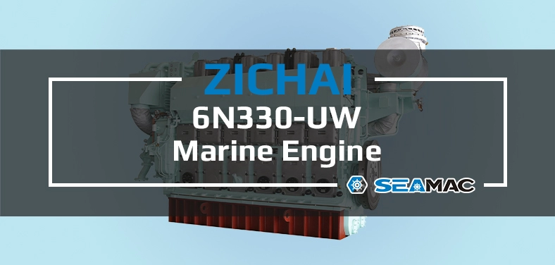 ZICHAI Marine Engine 6N330 Series 6N330-UW Video