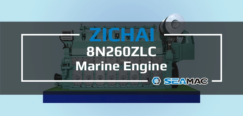 ZICHAI Marine Engine 8N260ZLC Series 8N260ZLC Video