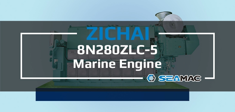 ZICHAI Marine Engine 8N280ZLC Series 8N280ZLC-5 Video