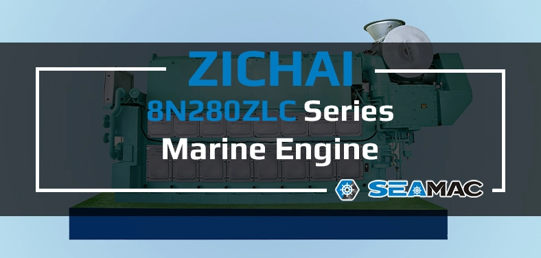 ZICHAI Marine Engine 8N280ZLC Series Video