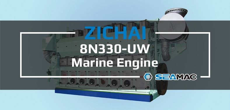 ZICHAI Marine Engine 8N330 Series 8N330-UW Video