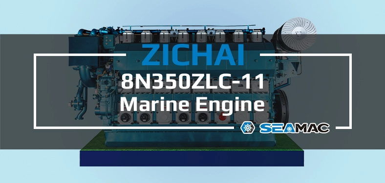 ZICHAI Marine Engine 8N350ZLC Series 8N350ZLC-11 Video