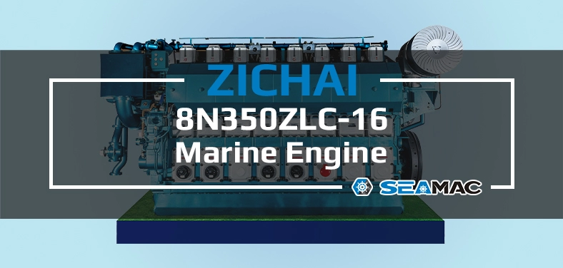 ZICHAI Marine Engine 8N350ZLC Series 8N350ZLC-16 Video