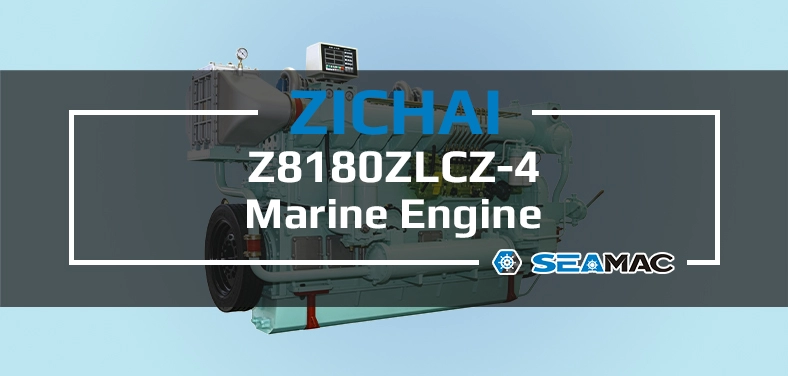 ZICHAI Marine Engine Z8180ZLCZ Series Z8180ZLCZ-4 Video