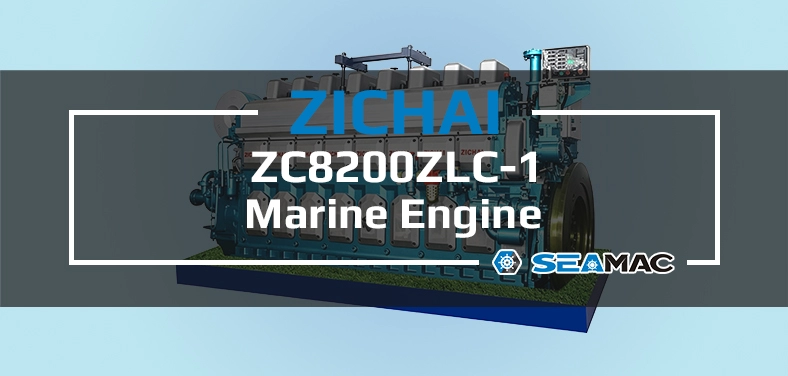 ZICHAI Marine Engine ZC8200ZLC-1 Series ZC8200ZLC-1 Video
