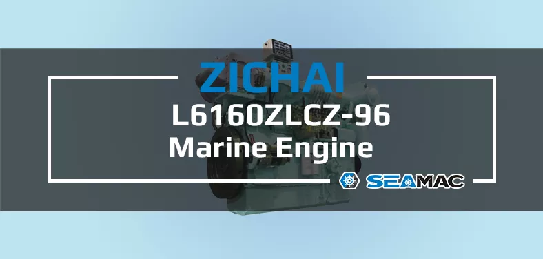 ZICHAI Marine L6160ZLCZ-96 Engine Video