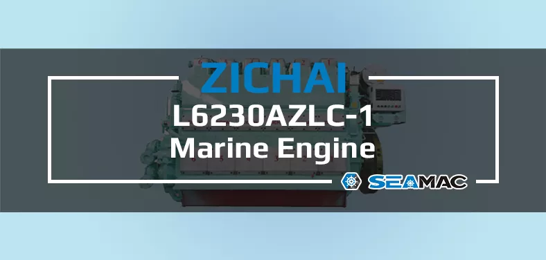 ZICHAI Marine L6230ZLC-1 Engine Video