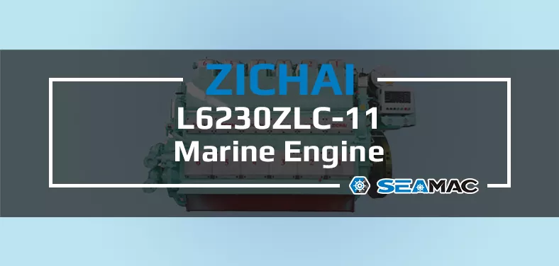 ZICHAI Marine L6230ZLC-11 Engine Video