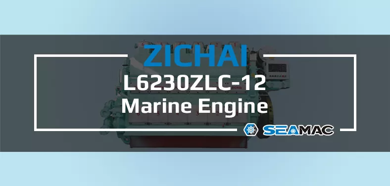 ZICHAI Marine L6230ZLC-12 Engine Video