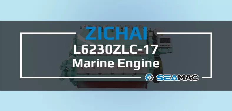 ZICHAI Marine L6230ZLC-17 Engine Video