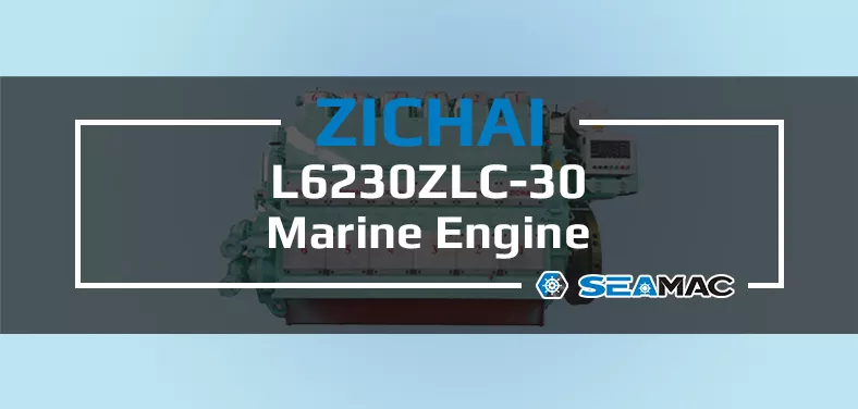 ZICHAI Marine L6230ZLC-30 Engine Video