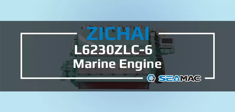 ZICHAI Marine L6230ZLC-6 Engine Video