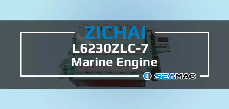 ZICHAI Marine L6230ZLC-7 Engine Video
