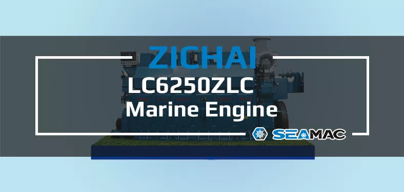 ZICHAI Marine LC6250ZLC Engine Video