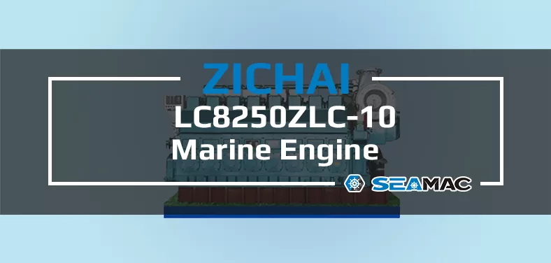 ZICHAI Marine LC8250ZLC-10 Engine Video