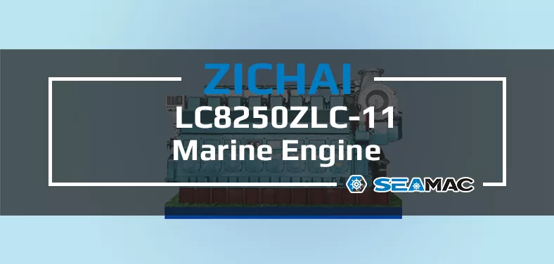 ZICHAI Marine LC8250ZLC-11 Engine Video
