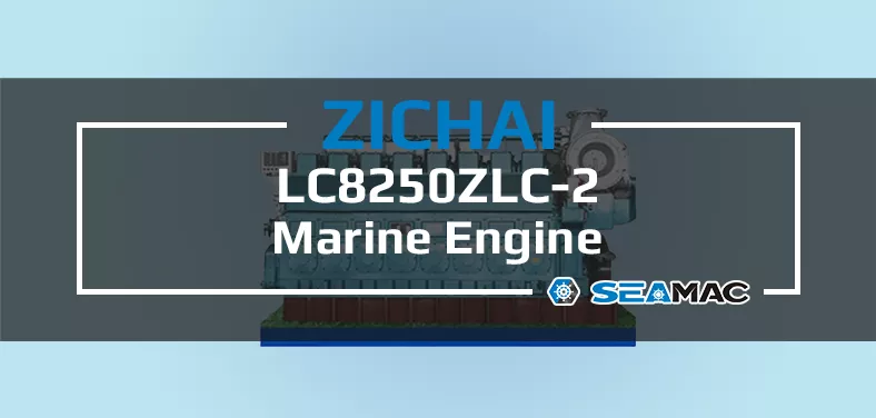 ZICHAI Marine LC8250ZLC-2 Engine Video
