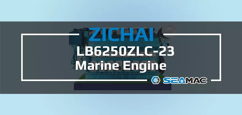ZICHAI Marine LB6250ZLC-23 Engine Video