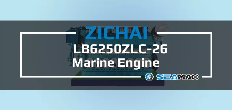 ZICHAI Marine LB6250ZLC-26 Engine Video