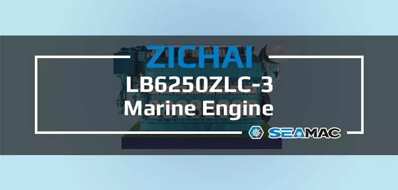 ZICHAI Marine LB6250ZLC-3 Engine Video
