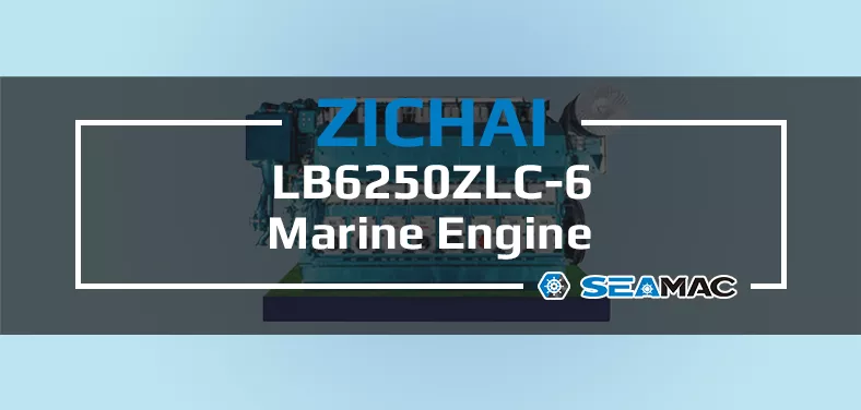 ZICHAI Marine LB6250ZLC-6 Engine Video